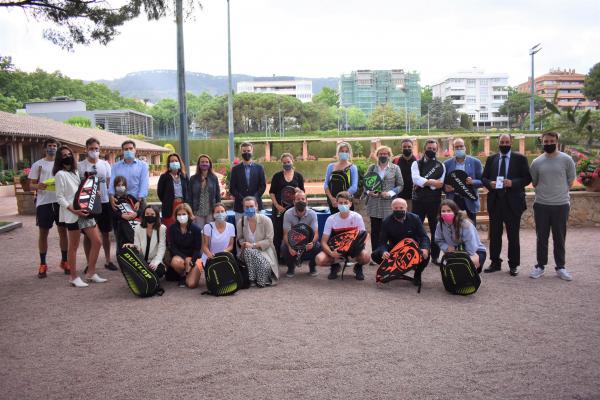 Celebrat l’acte de lliurament dels premis de la Lliga de Pàdel Dunlop 2021