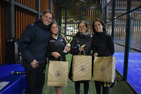 En el día Internacional de la Mujer se celebró la americana femenina de pádel