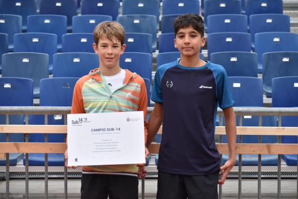 Víctor Pla, campió del Trofeu Conde de Godó Sub-14 by Esportcat intern de l'RCTB-1899