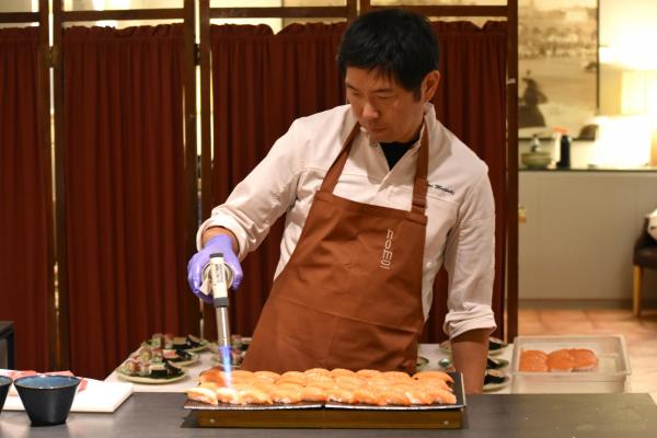 La nit japonesa del Restaurant, èxit rotund