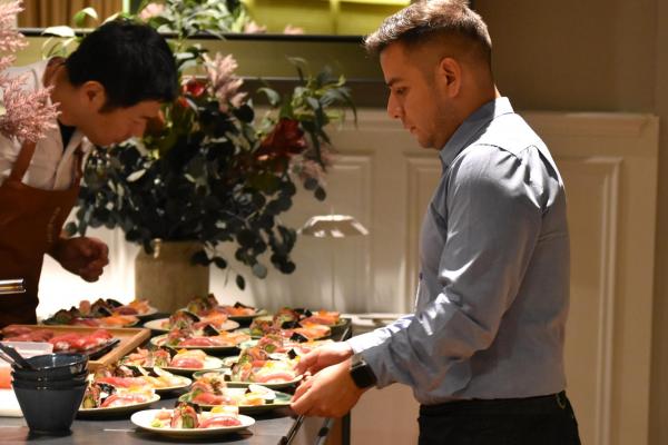 La noche japonesa del Restaurante, éxito rotundo