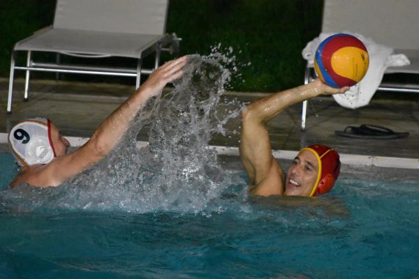 trobada i partit de waterpolo amb David Martín