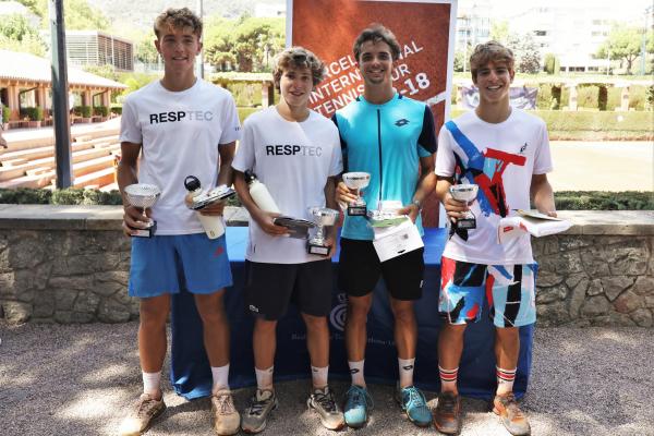 Campeones y finalistas de dobles