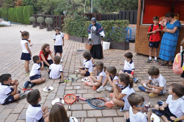 la Castanyada de l'Escola de Tennis