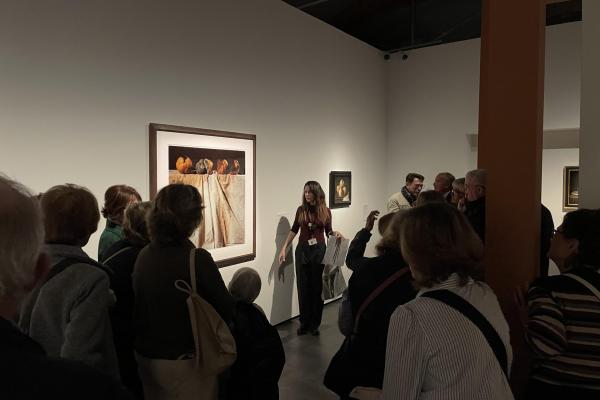 Els socis i sòcies visiten l'exposició de Zurbarán