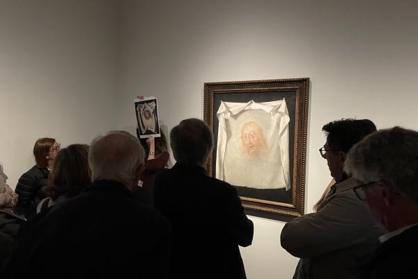 Els socis i sòcies visiten l'exposició de Zurbarán