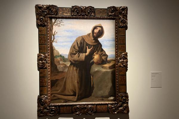 Els socis i sòcies visiten l'exposició de Zurbarán