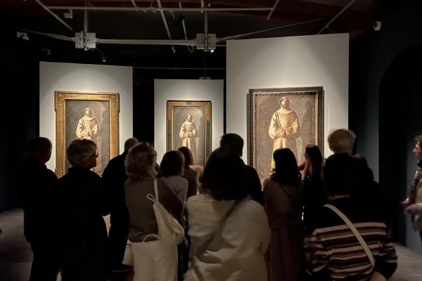 Els socis i sòcies visiten l'exposició de Zurbarán