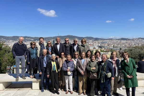 Els socis i sòcies visiten l'exposició de Zurbarán