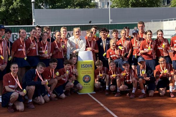 Dos de nuestros ballkids participan en Roland Garros