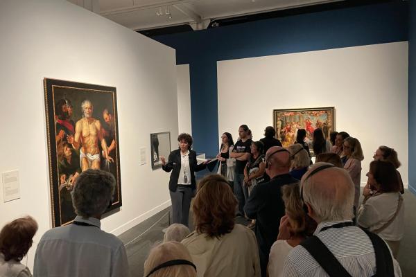 Els nostres socis visiten l'exposició de Rubens