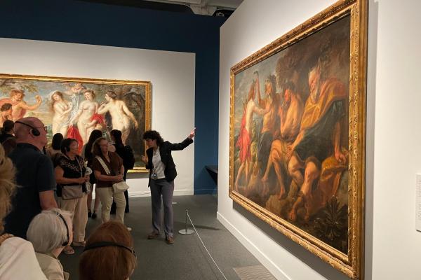 Els nostres socis visiten l'exposició de Rubens