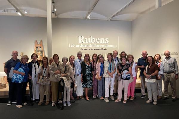 Els nostres socis visiten l'exposició de Rubens