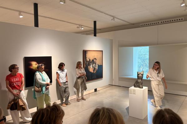 Més de 20 socis i sòcies visiten el Museu Can Framis