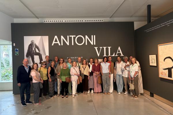 Més de 20 socis i sòcies visiten el Museu Can Framis