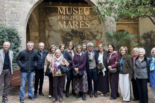 Els nostres socis visiten el Museu Marès 