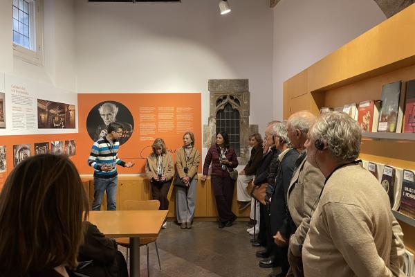 Els nostres socis visiten el Museu Marès 