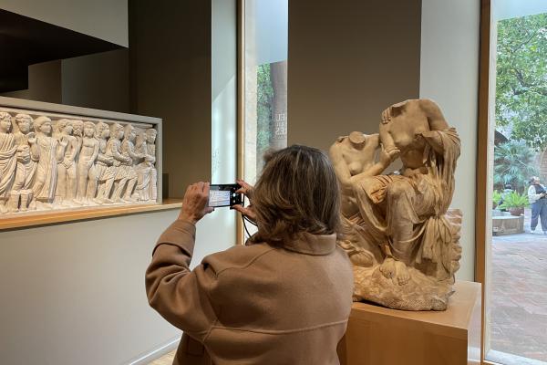 Els nostres socis visiten el Museu Marès 
