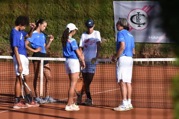 Gran nivell de tennis a les finals de l'IC Rod Laver Junior Challenge