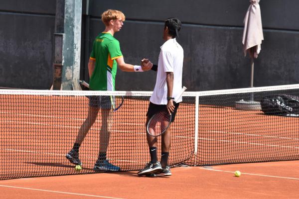 Gran nivell de tennis a les finals de l'IC Rod Laver Junior Challenge