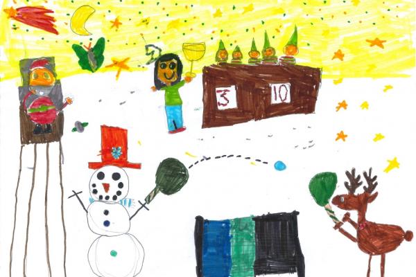 Dibujo de Mia Gojenola Sánchez (7 años)