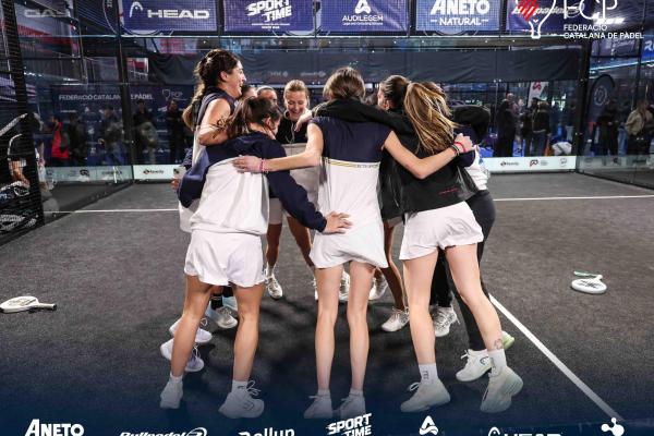 El equipo femenino se proclama Campeón de Cataluña de Pádel