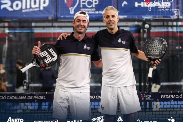 L'equip masculí és finalista al Campionat de Catalunya de pàdel
