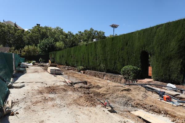 Actualización de las obras en el Club