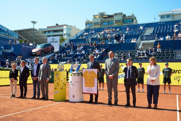 El Tour de França s'agermana amb el Barcelona Open Banc Sabadell amb un acte a la pista Rafa Nadal