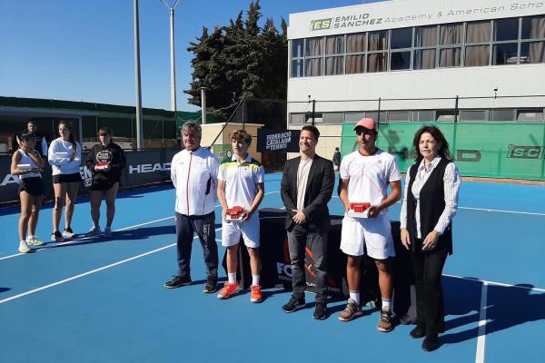 Roger Pascual, campió de Catalunya júnior i Martina Puvill, finalista