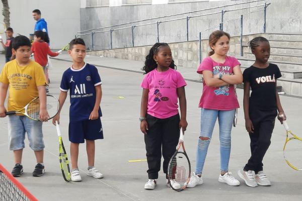 L’Escola de Tennis Solidari de la Fundació Tennis Barcelona inaugura una nova seu a Santa Coloma de Gramenet