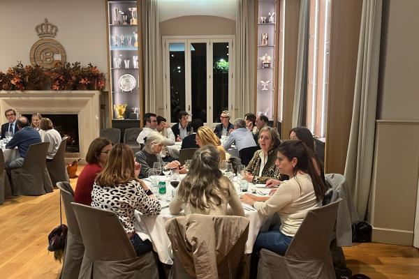 Los capitanes del RCTB-1899 disfrutan de su cena anual