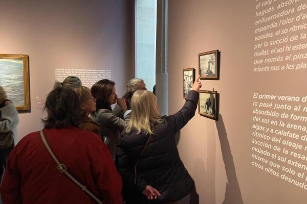 Visita cultural a l'exposició de Sorolla