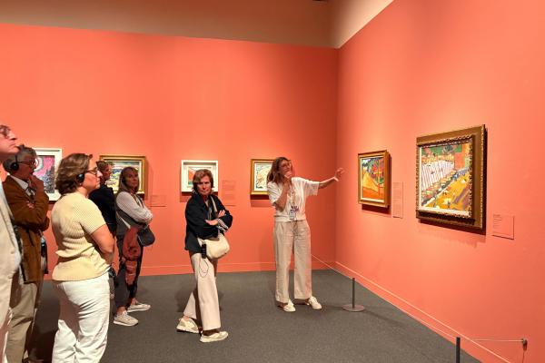 Els socis de l'RCTB-1899 descobreixen Matisse al CaixaForum