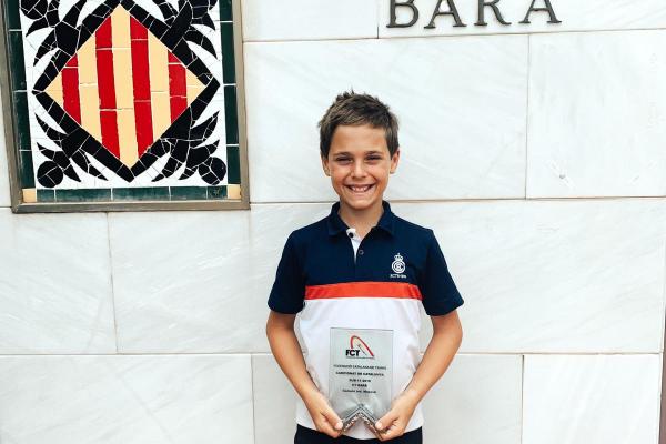 Jochi Cuevas, campió de Catalunya Sub-11