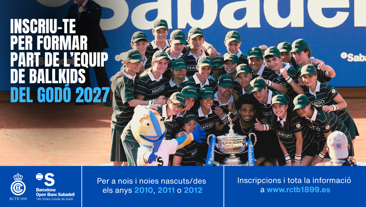 Inscriu-te per formar part de l'equip de Ballkids 2027