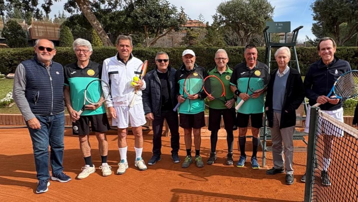 El equipo masculino +70 del RCTB-1899 gana el Campeonato de Cataluña