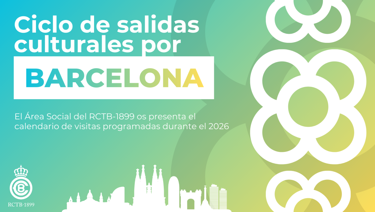 Consulta el calendario de visitas culturales por Barcelona y únete al grupo de WhatsApp para estar bien informado/a