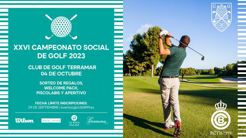 XXVI Campeonato Social de Golf 2023