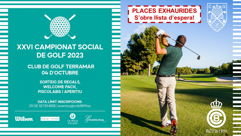 XXVI Campionat Social de Golf