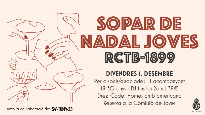 Sopar de Nadal de Joves de l'RCTB-1899