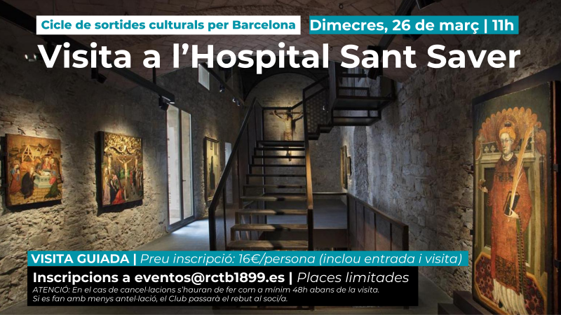 Visita a l'Hospital de Sant Saver
