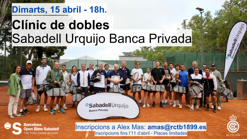Clínic de Dobles Sabadell Urquijo Banca Privada