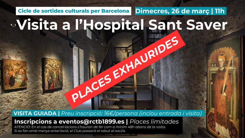 Visita a l'Hospital de Sant Saver