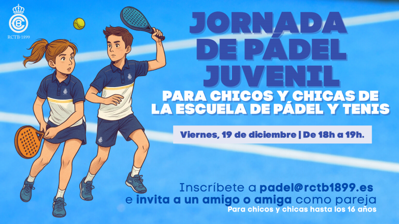 Jornada de pádel juvenil