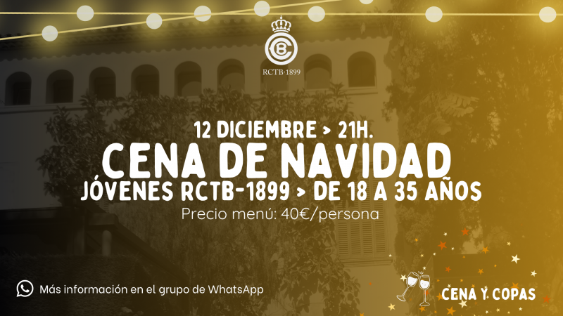 Cena de Navidad de jóvenes del RCTB-1899