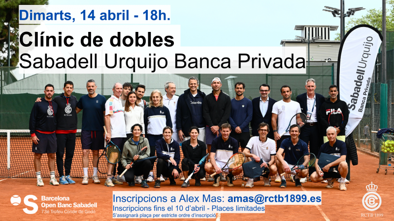 Clínic de Dobles Sabadell Urquijo Banca Privada