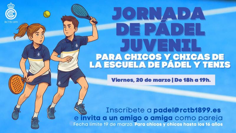 Jornada juvenil de pádel