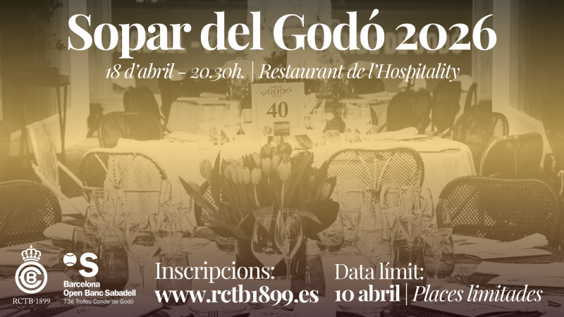 Sopar Godó 2026