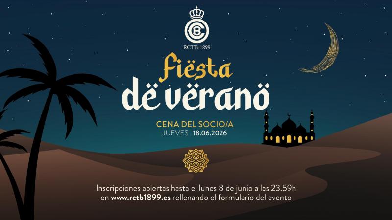 Fiesta de Verano - Cena del Socio/a 2026